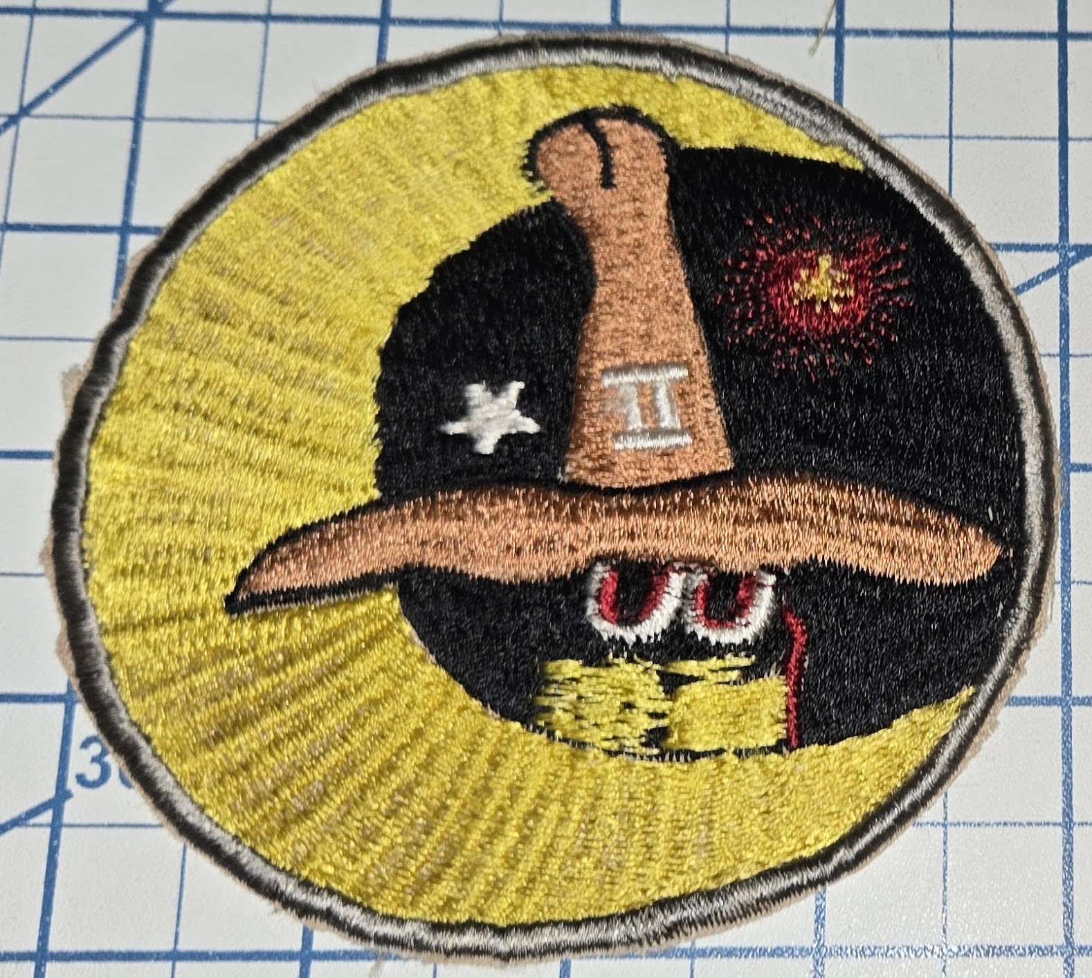 Vietnam War PHANTOM II F-4 497th Fighter Squadron USAF US Air Force Cloth Patch