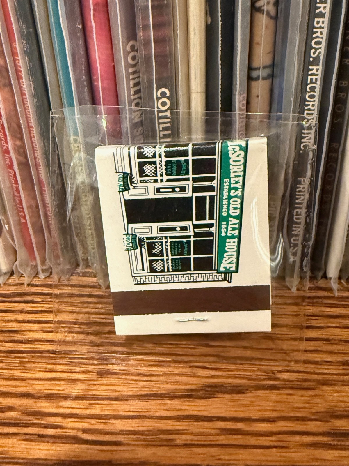 Vintage Matchbook - McSorley\'s Old Ale House-Unused/Unstruck Vintage Matchbook - McSorley\'s Old Ale House-Unused/Unstruck