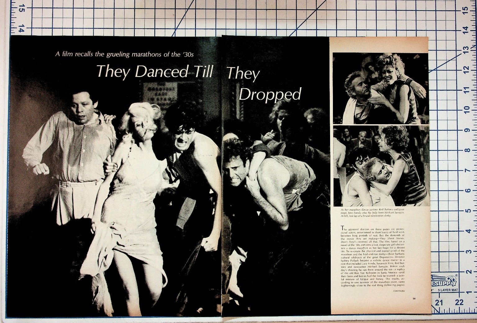 1930s Dance Marathon History Magazine Article They Danced Till They Dropped