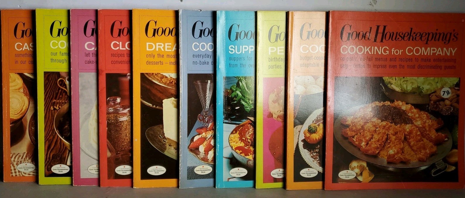 Vintage 1967 Good Housekeeping Fabulous 15 Cookbooks Lot 10 Kinuko Craft Vintage 1967 Good Housekeeping Fabulous 15 Cookbooks Lot 10 Kinuko Craft