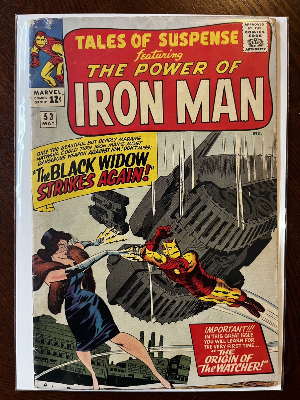 Tales of Suspense #53 2nd app. Black Widow must have key 1964 Tales of Suspense #53 2nd app. Black Widow must have key 1964