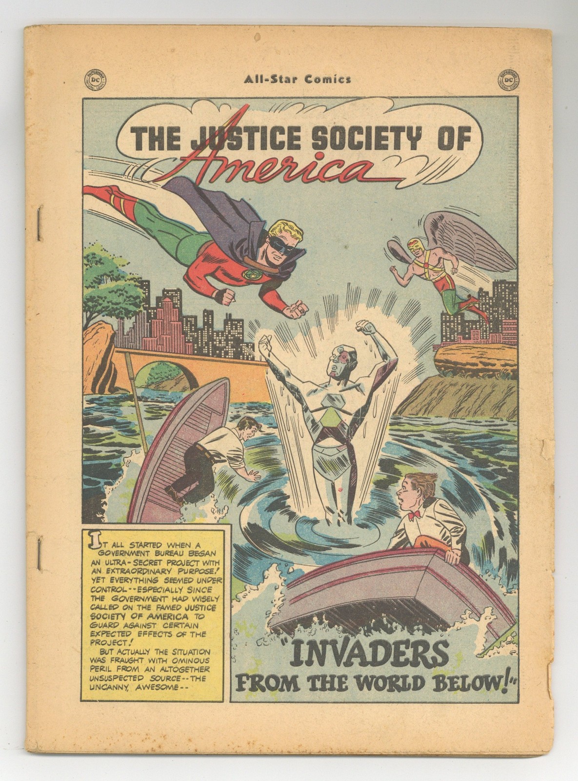 All Star Comics #51 Coverless 0.3 1950
