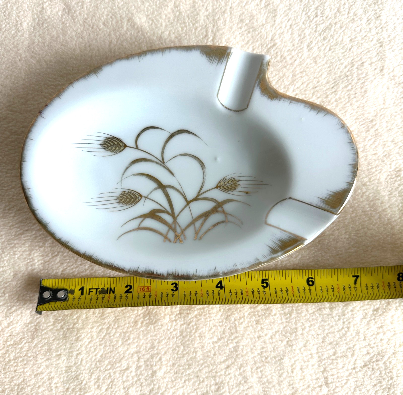 Vintage Lefton China Hand Painted Ashtray  7