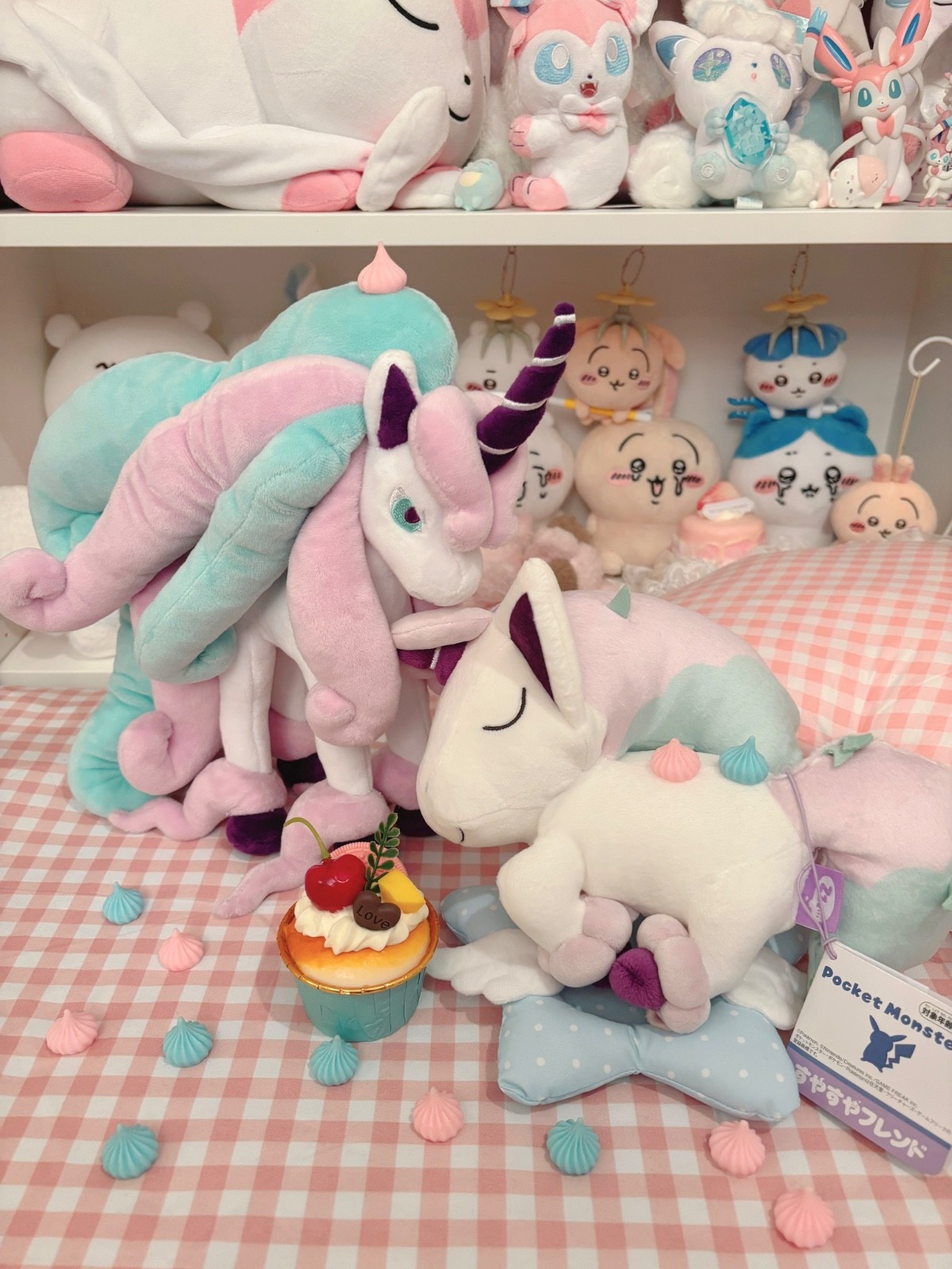 Pokémon plush lot rare Galarian Ponyta and Rapidash