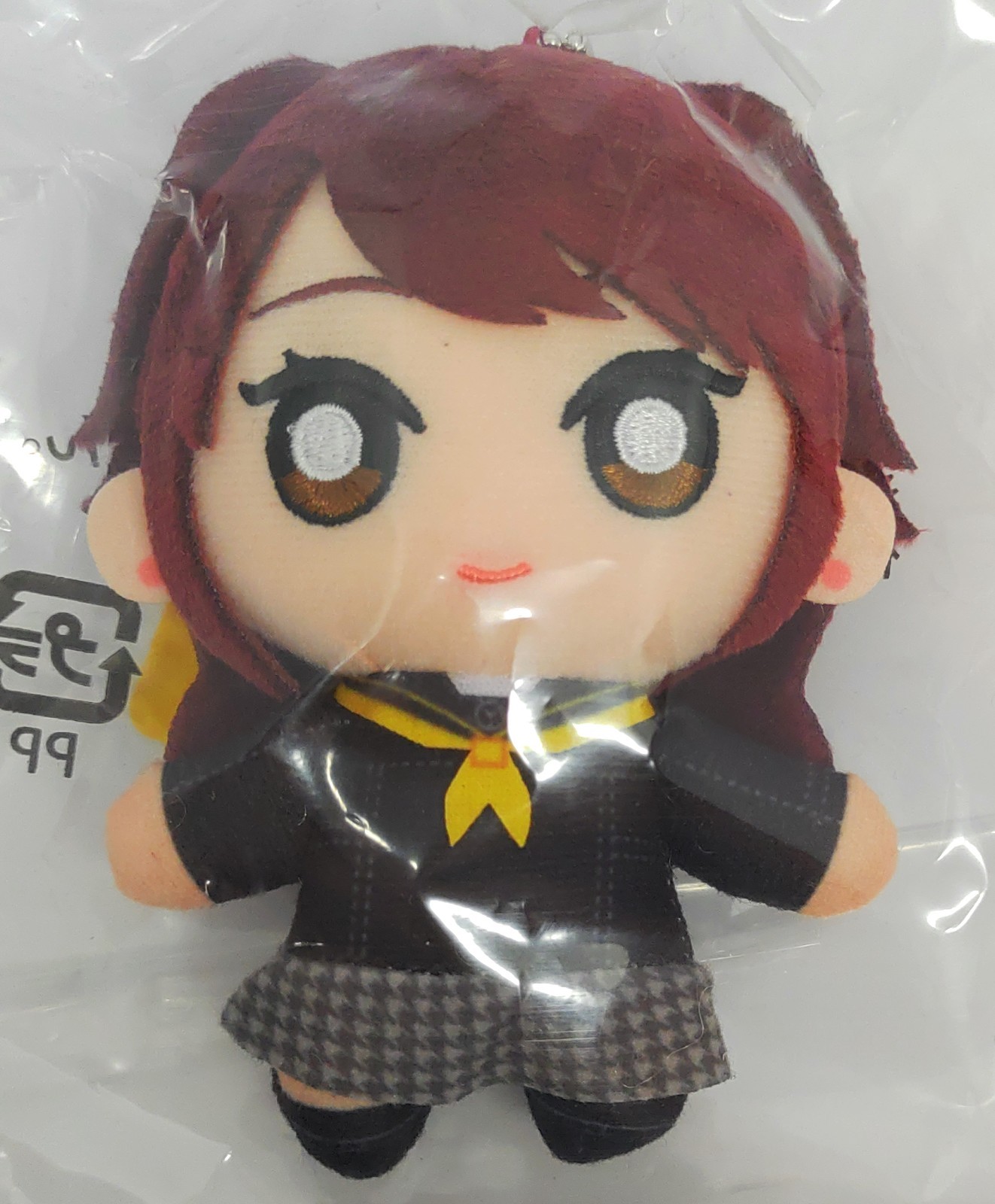 Persona 4 Golden Rise Kujikawa Plush Keychain P4G Sega Official Atlus Japan New