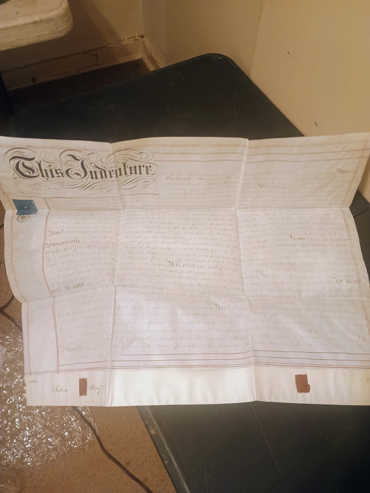 1800s French Document 1800s French Document