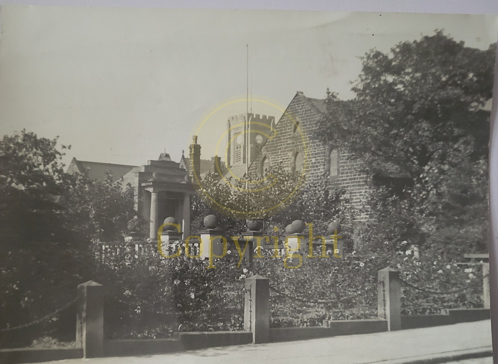 1930-1950 Vintage Adlington Lancashire Wedding Photos Church Garden Remembrance
