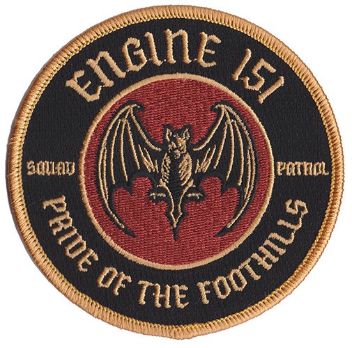 LA County Station 151 Pride of the Foothills - Fire Patch NEW LA County Station 151 Pride of the Foothills - Fire Patch NEW