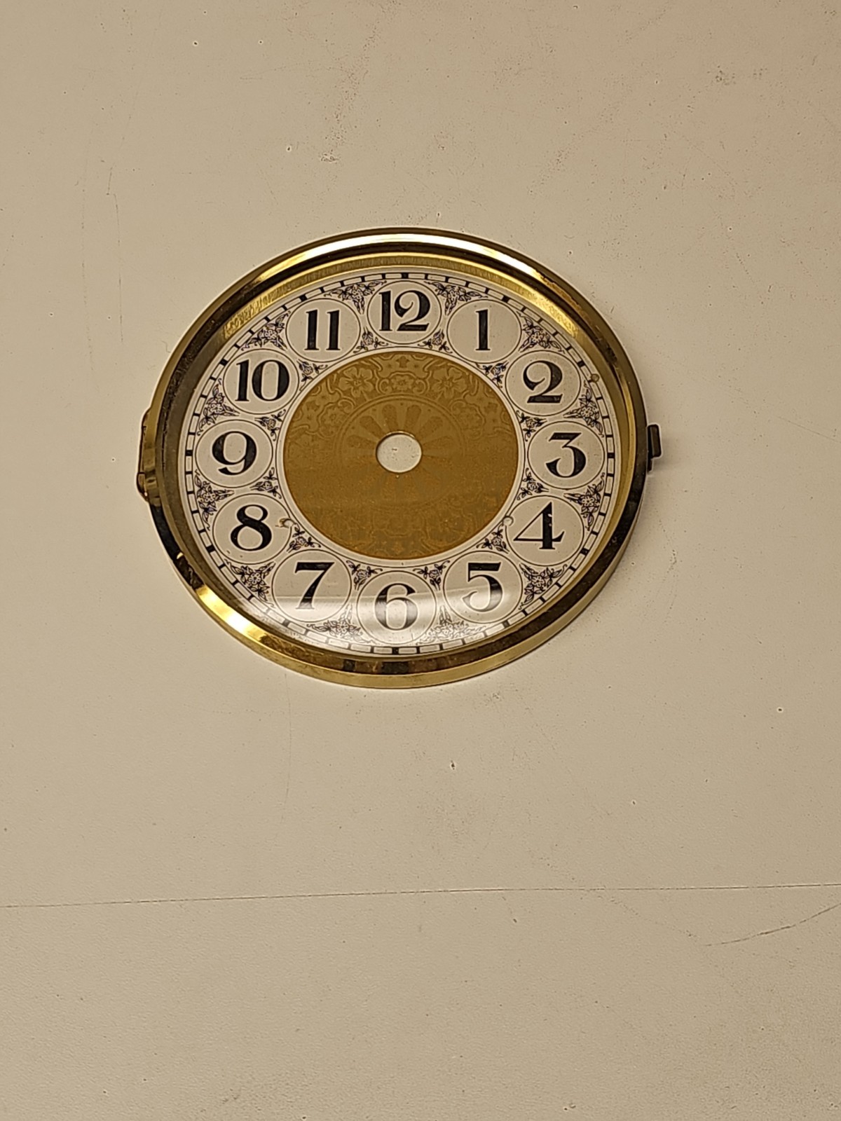Vintage NOS Unbranded Dial Bezel & Glass 4.5 Inches