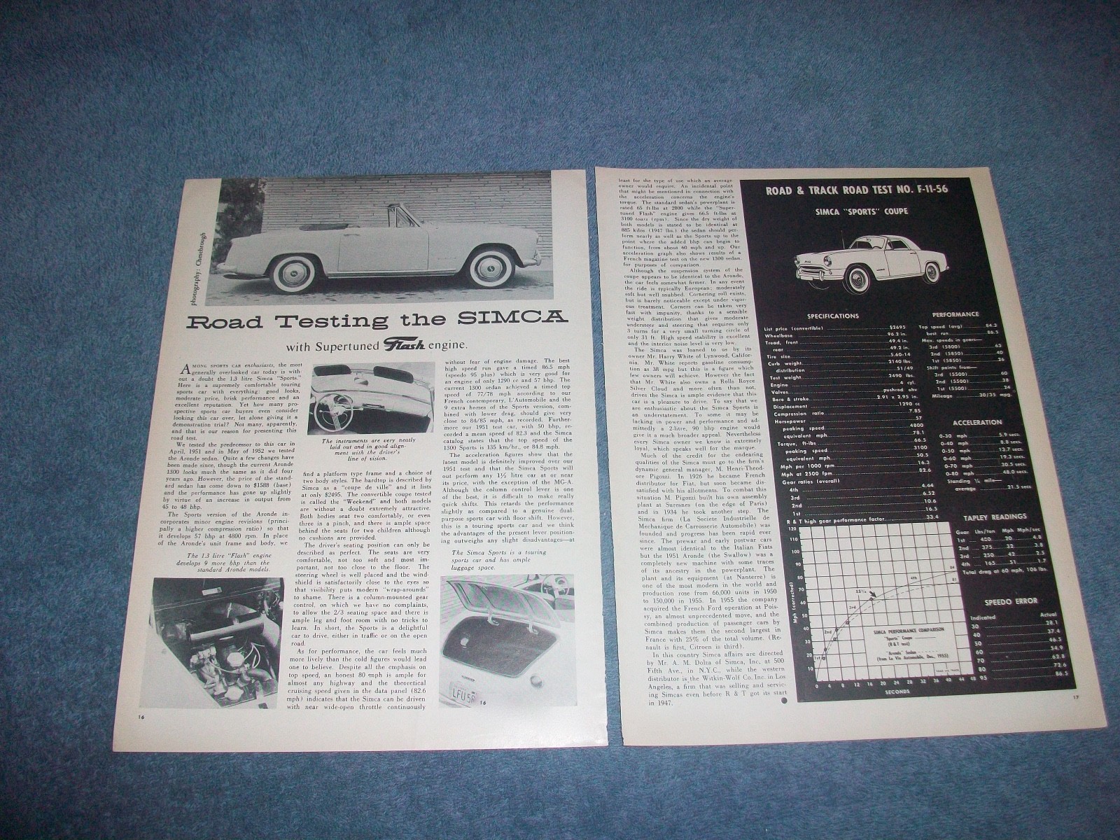 1956 Simca \