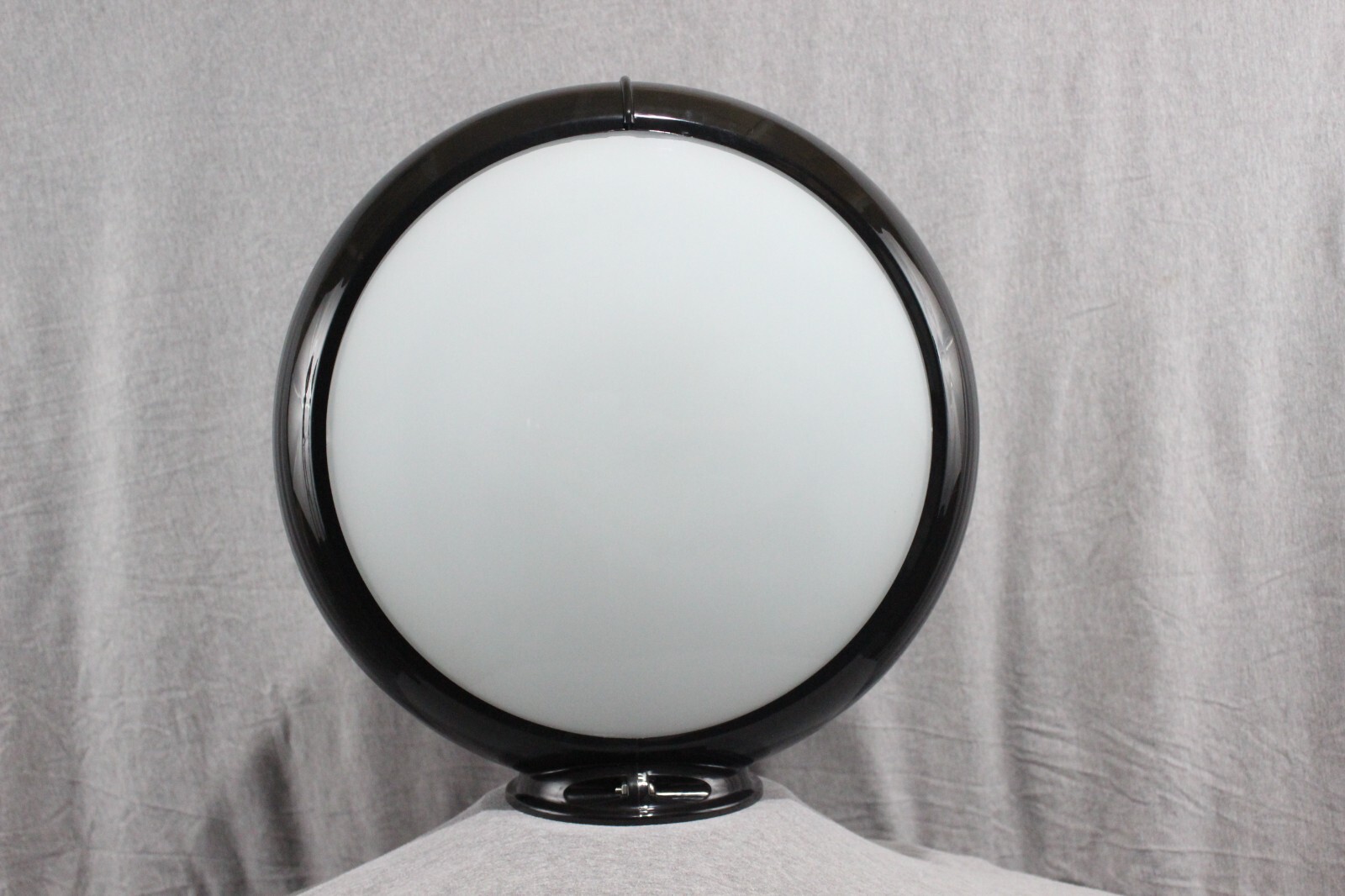 FROSTED GLASS LENSE GAS PUMP GLOBE