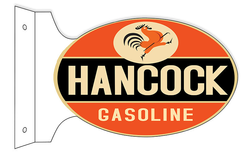 HANCOCK GASOLINE ROOSTER LOGO 18\