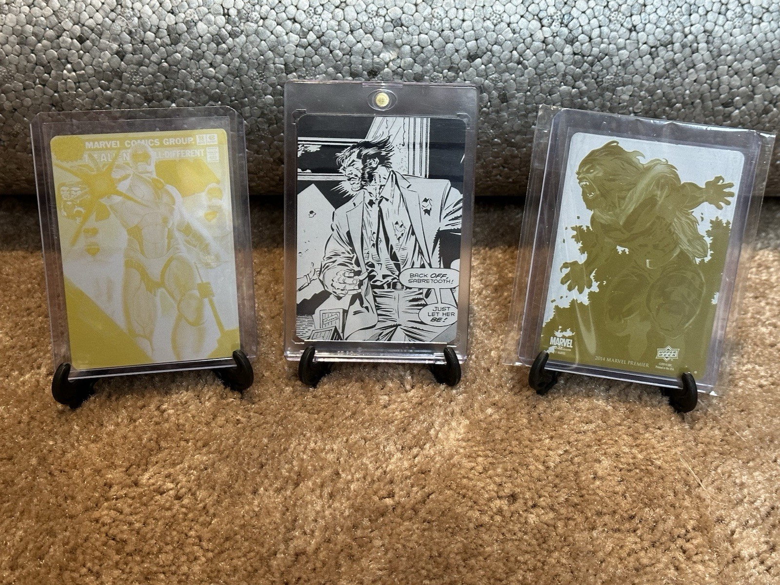 Rare Marvel Printing Plate Collection X-men Unreleased Art 1/1 3 Plates Rare Marvel Printing Plate Collection X-men Unreleased Art 1/1 3 Plates