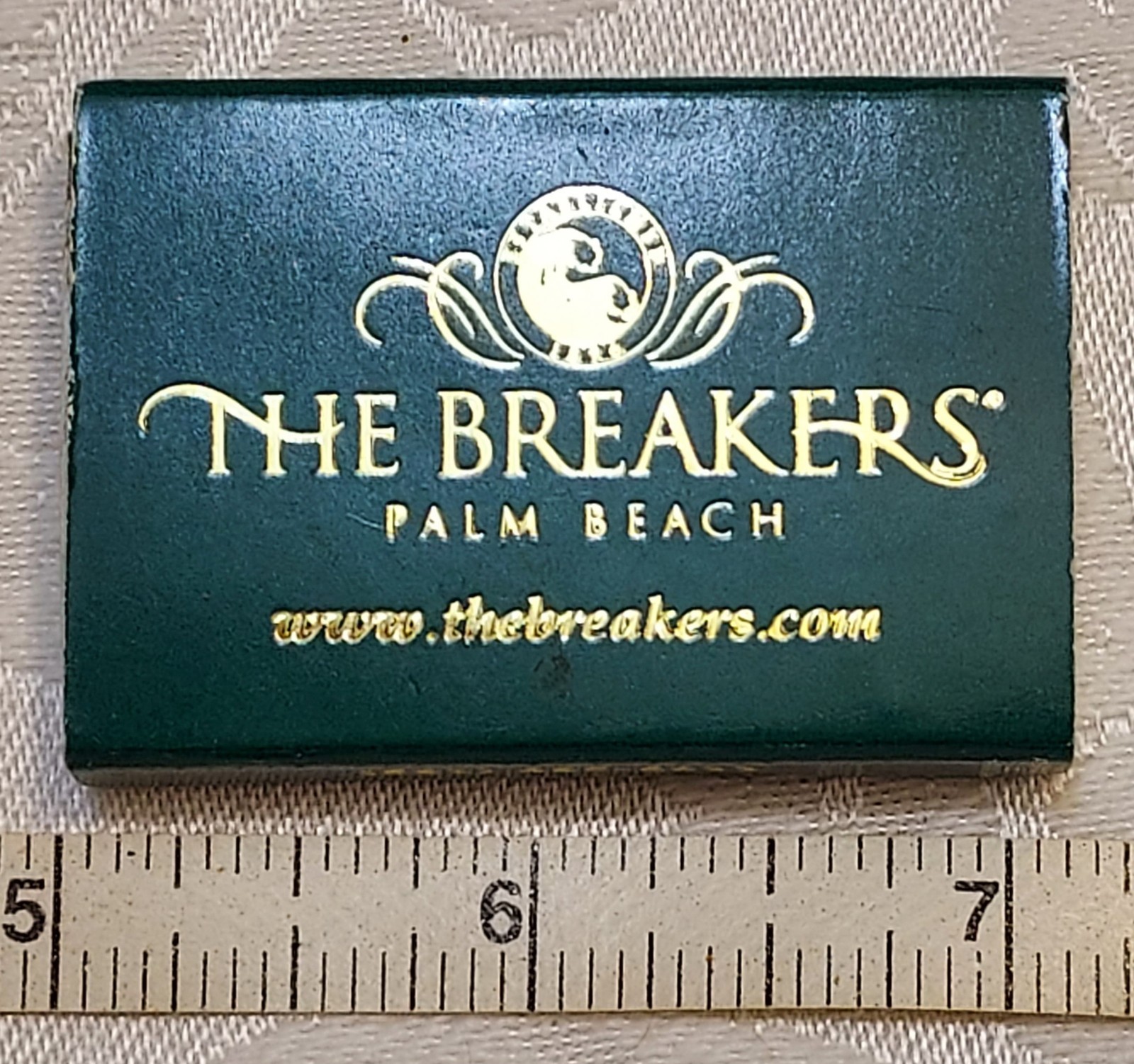 THE BREAKERS HOTEL PALM BEACH ISLAND Florida Vintage Matches Match Box