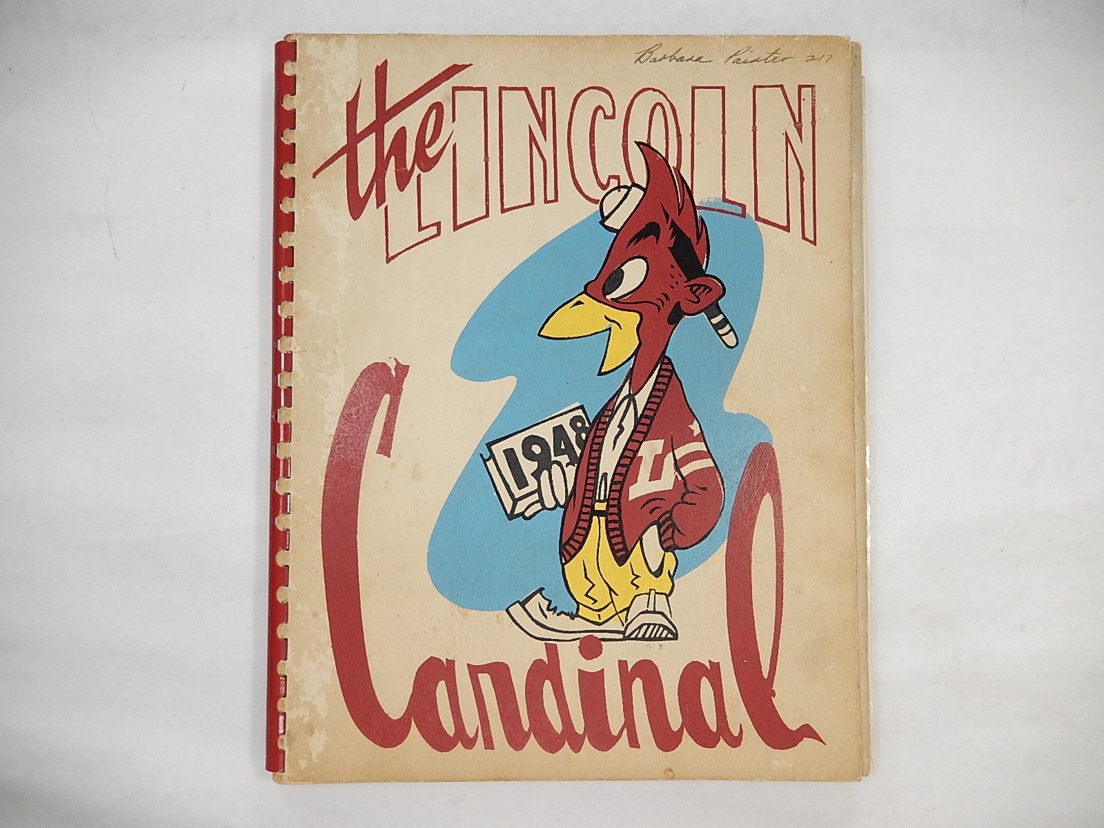 Yearbook, Lincoln High School, Portland Oregon, 1948, The Cardinal