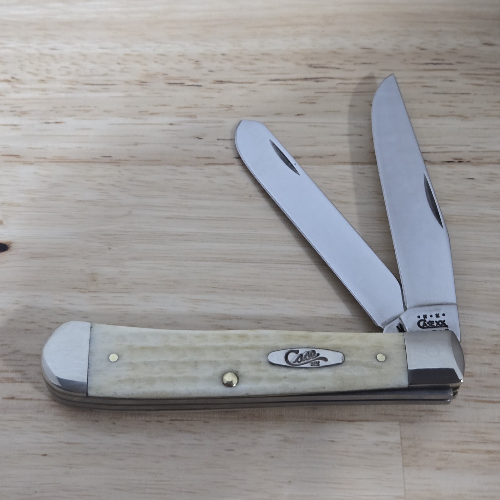 2000 Case XX 6254 SS Natural Bone Trapper NEW/NO BOX 2000 Case XX 6254 SS Natural Bone Trapper NEW/NO BOX