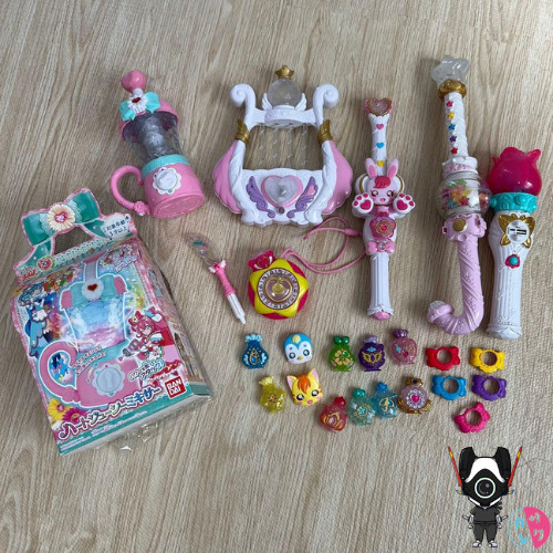 Bandai Mahou Tsukai Pretty Cure Wrinkle stick Precure + Wrinkle Stone No Box