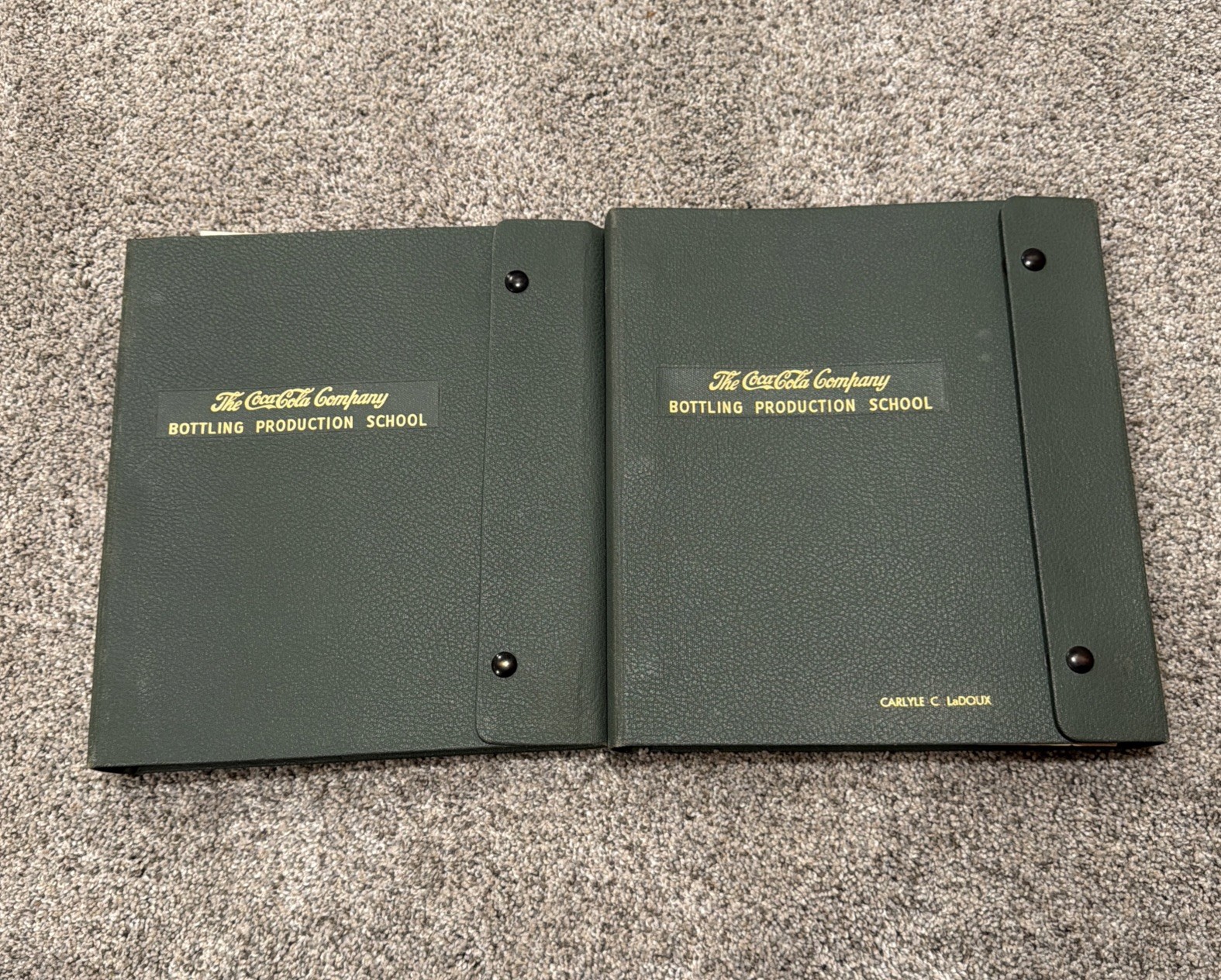 Vintage 1950 Coca-Cola Bottling Production School Manuals Rare Technical Books Vintage 1950 Coca-Cola Bottling Production School Manuals Rare Technical Books