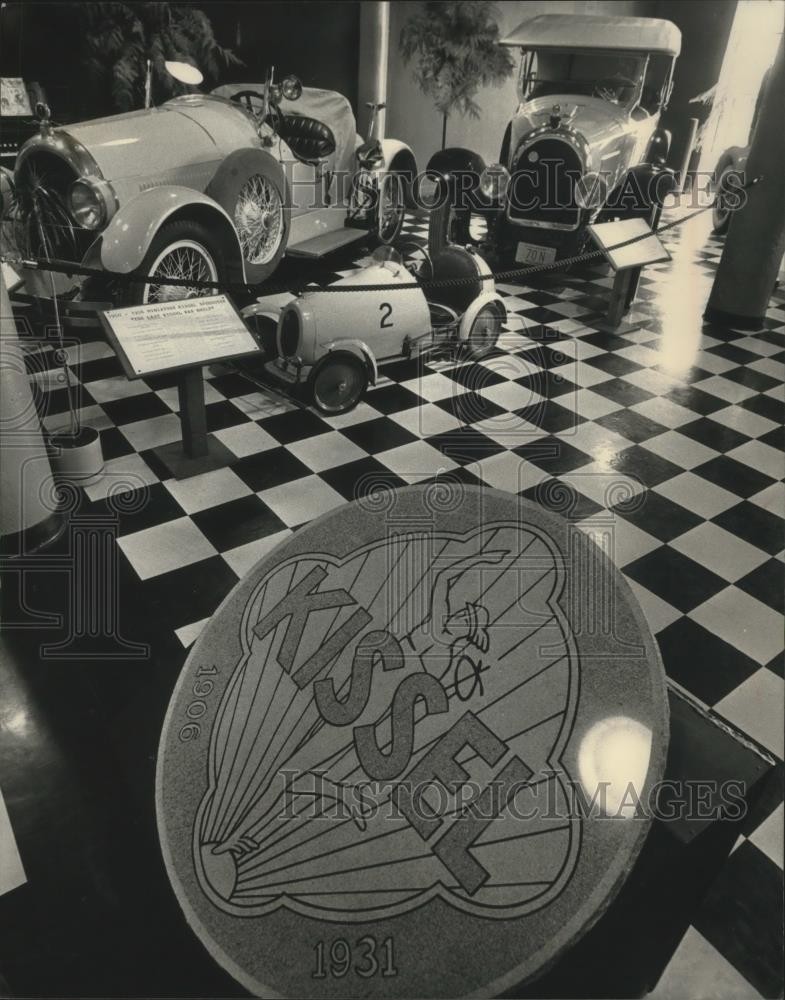 1989 Press Photo Miniature Kissel Speedster at the Hartford Heritage Auto Museum