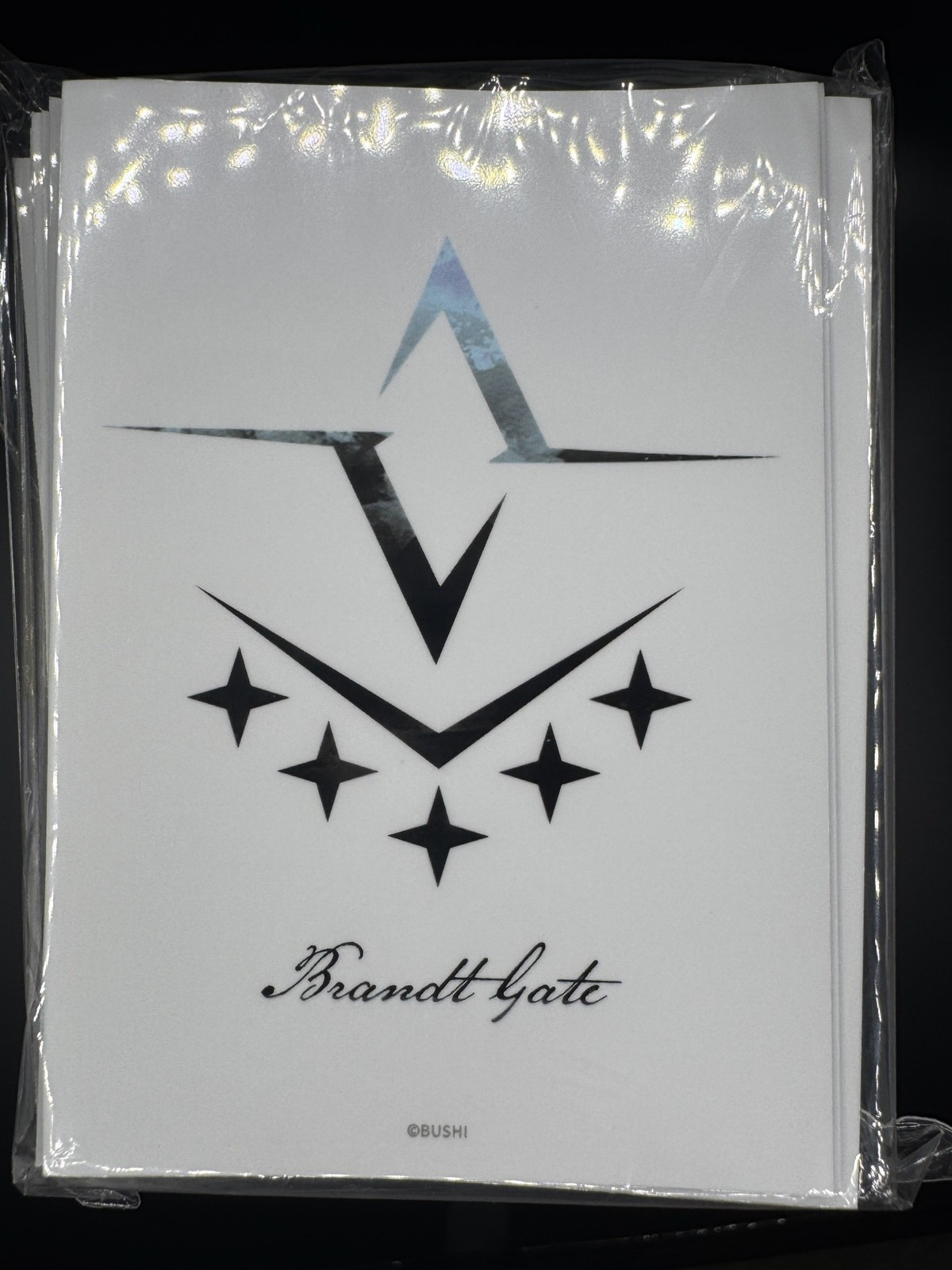 Cardfight Vanguard Sleeves White Gradient Brandt Gate Bushiroad 80