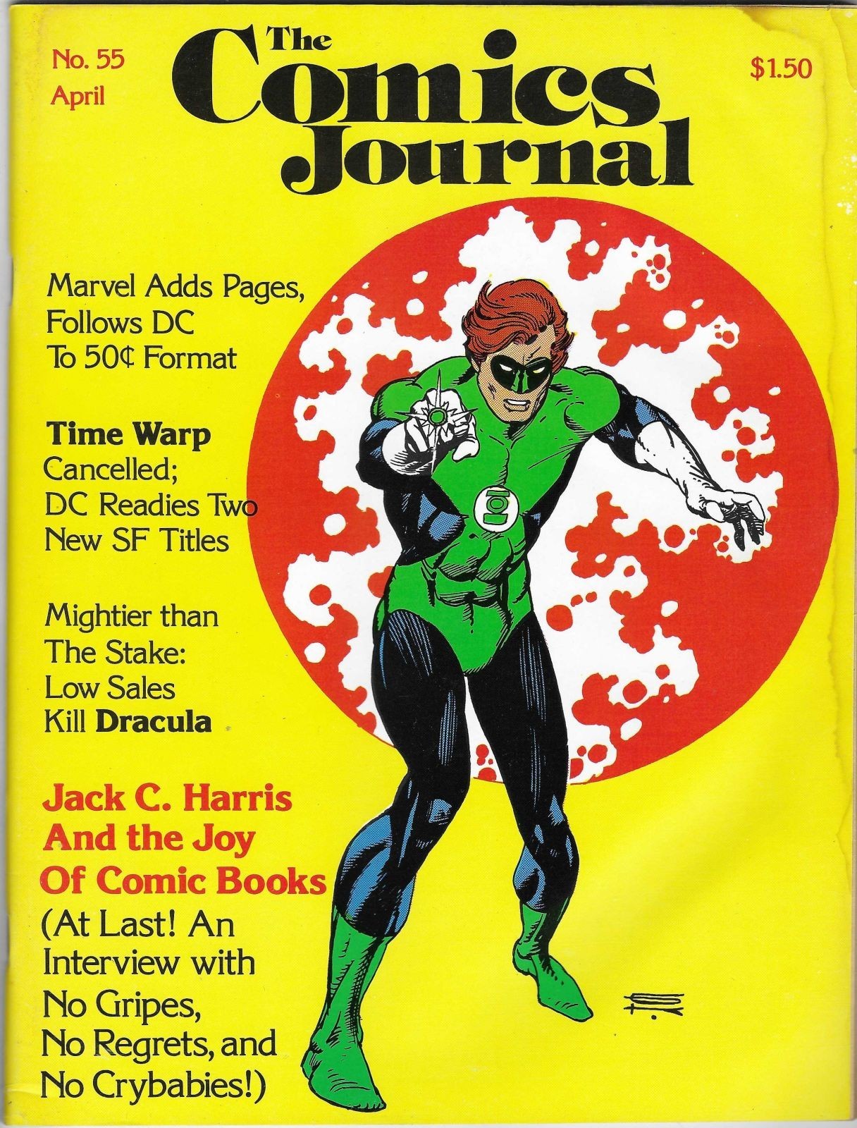 COMICS JOURNAL #55, APRIL 1980 JACK C. HARRIS INTERVIEW COMICS JOURNAL #55, APRIL 1980 JACK C. HARRIS INTERVIEW