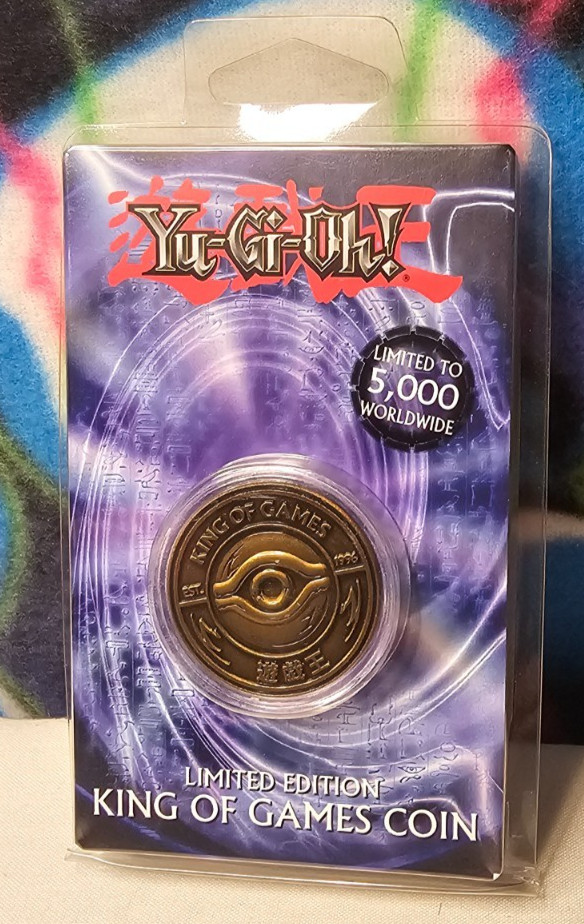 YU-GI-OH King Of Games Coin (Limited 5,000 Worldwide)