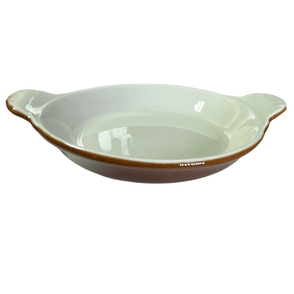 Vintage HALL Pottery individual baking dish #434