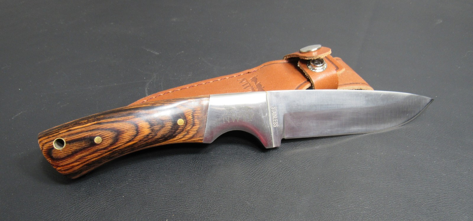 INCREDIBLY BEAUTIFUL NWTF, turkey federation hunting knife w/sheath A+ CONDITION INCREDIBLY BEAUTIFUL NWTF, turkey federation hunting knife w/sheath A+ CONDITION