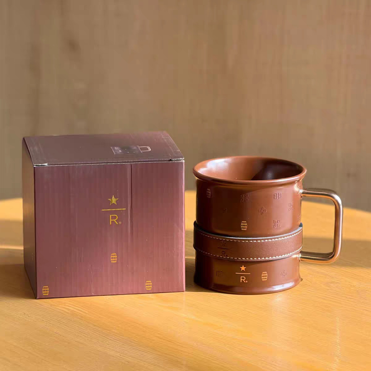 2026 NEW Starbucks Reserve Whiskey Barrel Aroma Inspired Series 13oz Ceramic Mug
