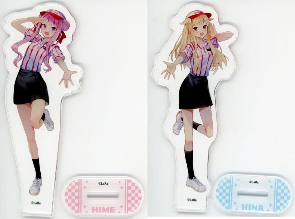 Virtual YouTuber HIMEHINA x ROUND1 Acrylic Stand 2-Piece Set 2nd Series