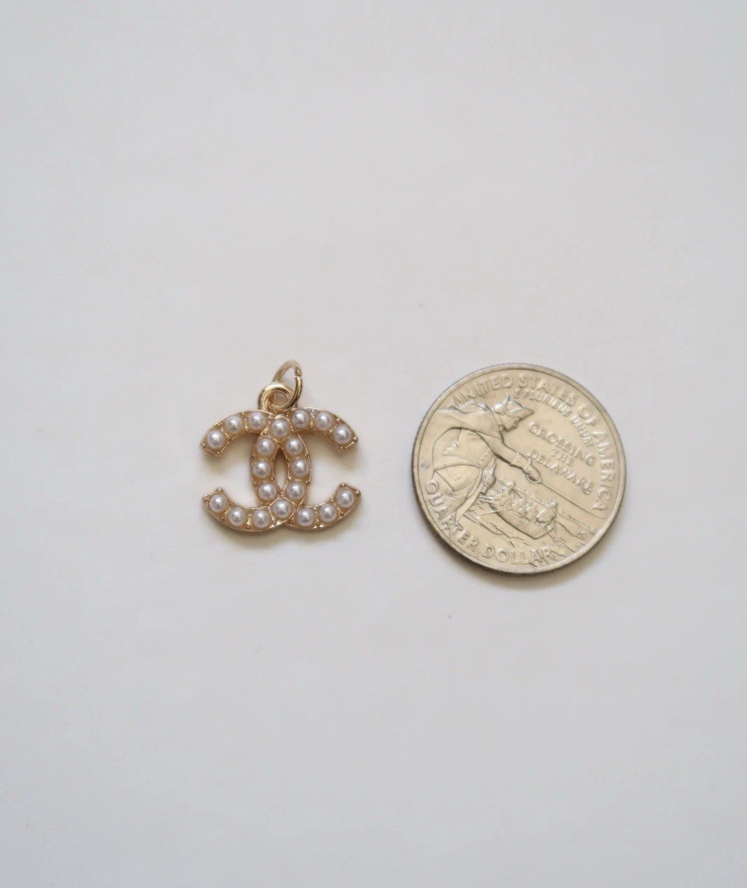 Vintage Chanel Gold Pendant Pull Charms - 1 PC Only