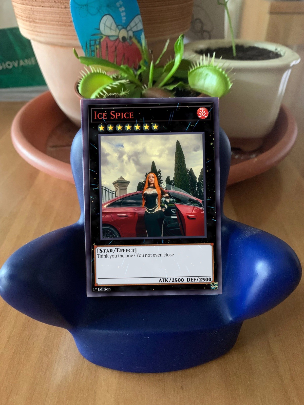 ice spice , proxy collectible card