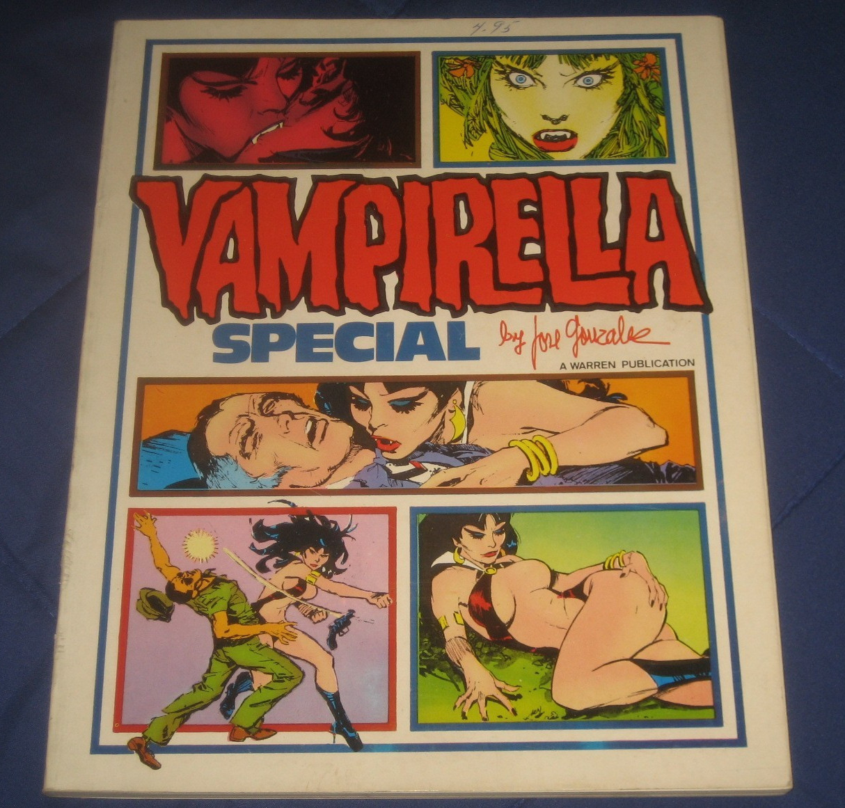 VAMPIRELLA  SPECIAL ( WARREN ) - JOSE GONZALES     VG