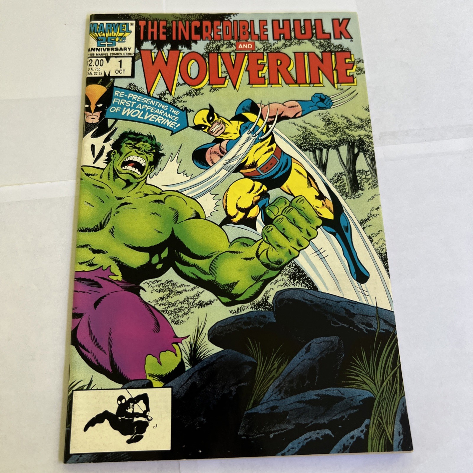 Incredible Hulk and Wolverine #1 One-Shot Marvel 1986 NM-free shipping