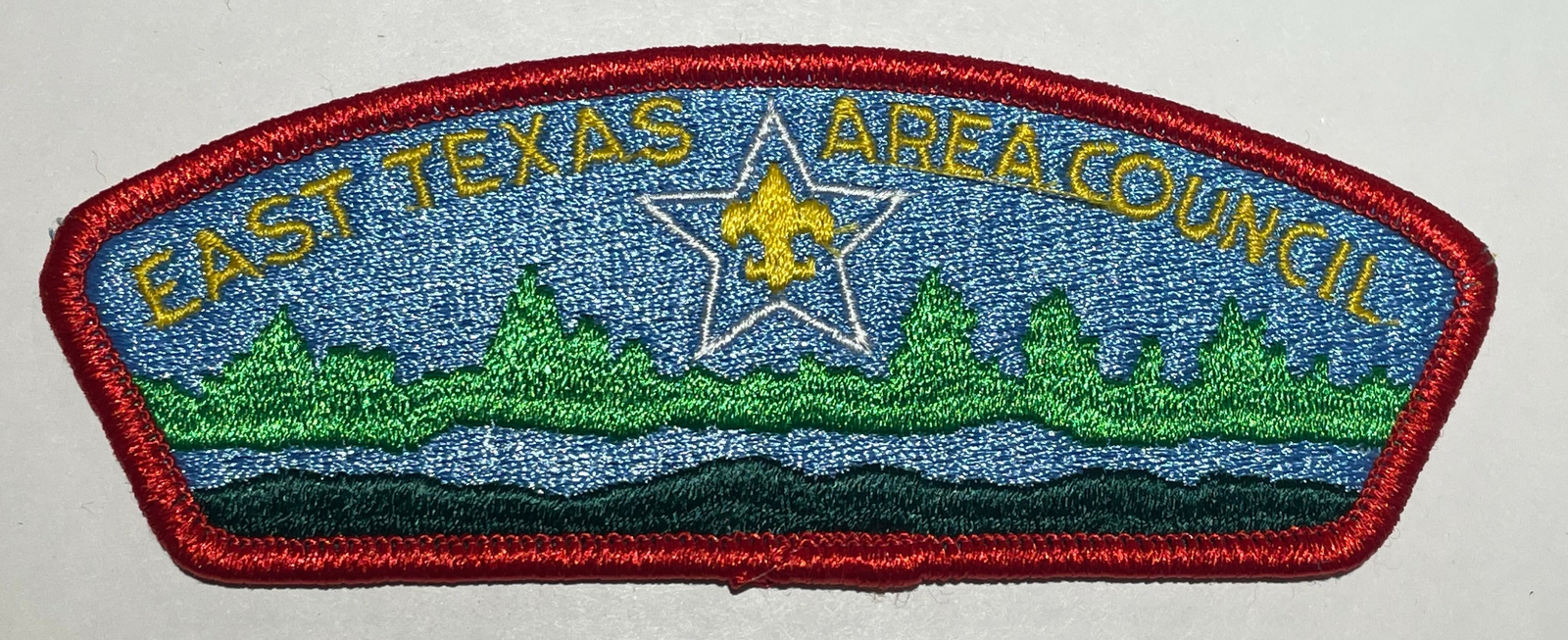 East Texas Area Council Boy Scout Strip Mint CSP solid  CF9