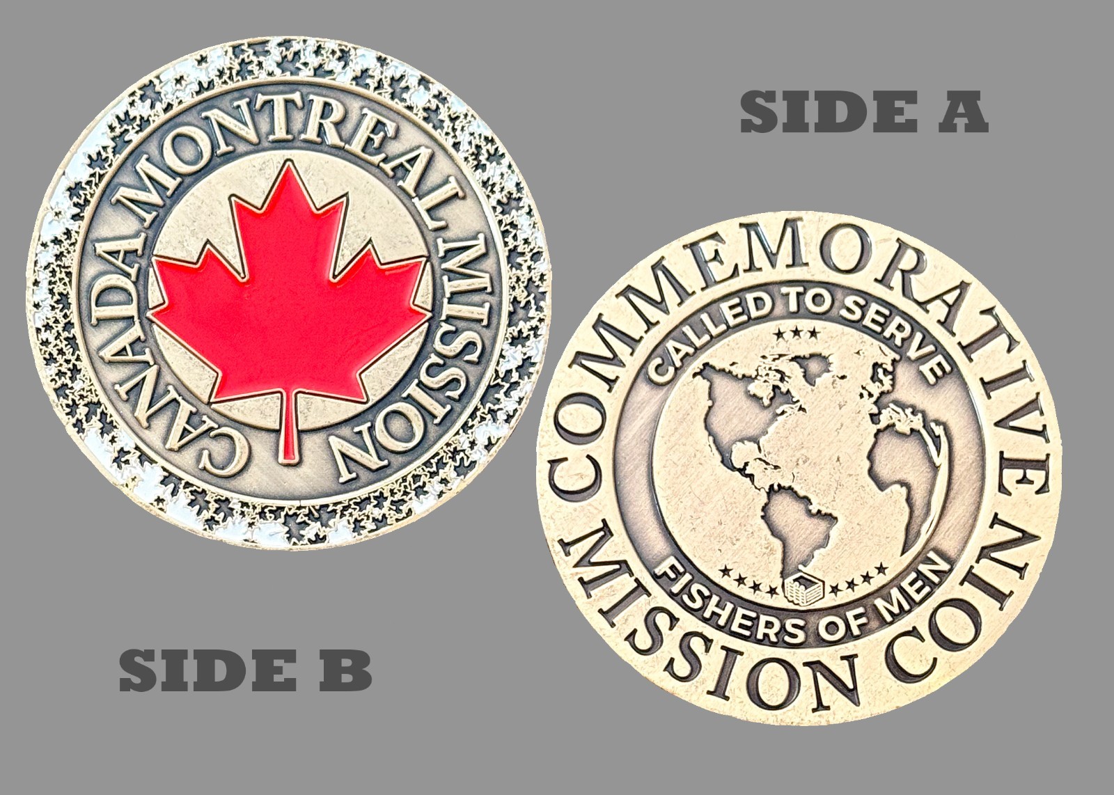 Canada Montreal Mission Commemorative Challenge Coin  1#29