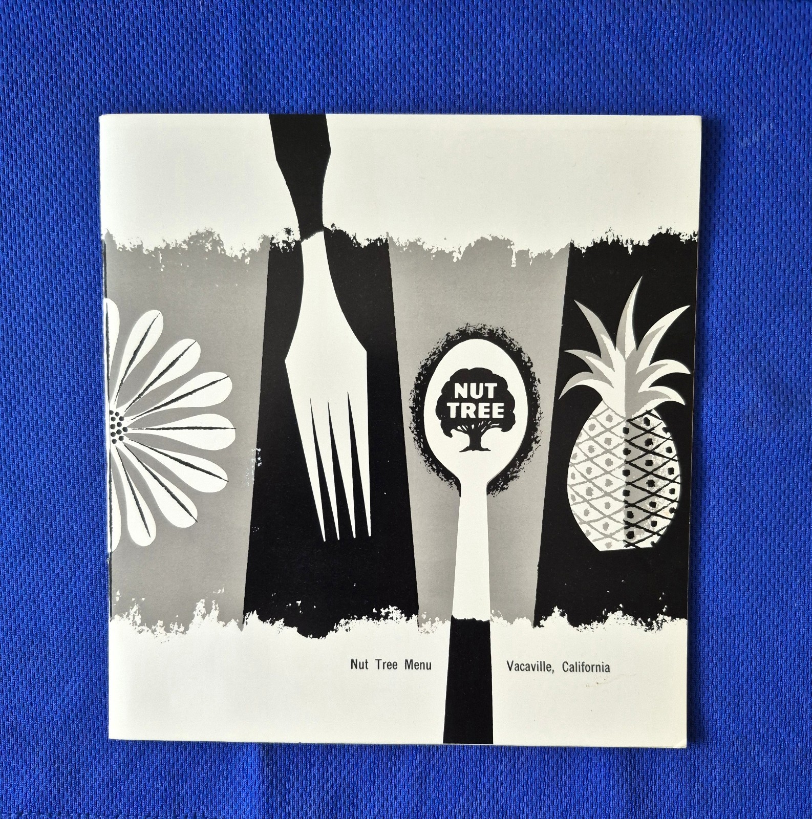1960\'s California Vintage NUT TREE Restaurant Vacaville CA Menu MCM