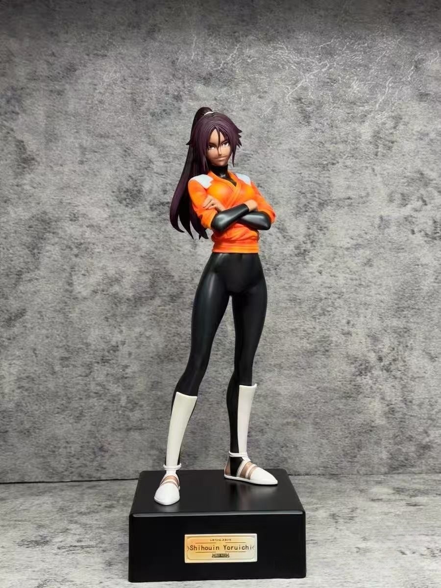 WGZW Studio Bleach Shihouin Yoruichi Statue PU in stock Collection H26cm New WGZW Studio Bleach Shihouin Yoruichi Statue PU in stock Collection H26cm New