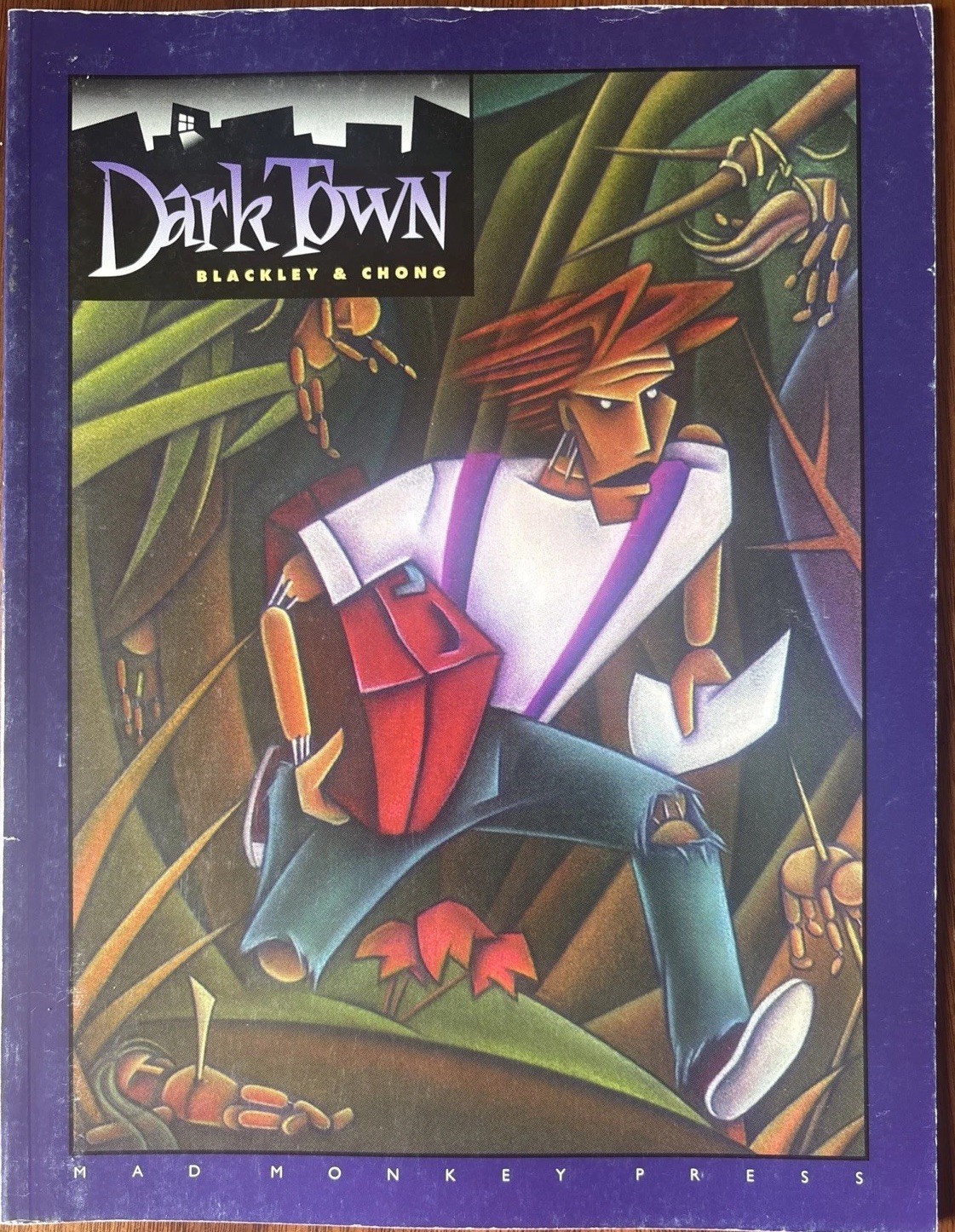 Dark Town 1995 Mad Monkey Press TPB Blackley Chong Rare Indie Graphic Novel