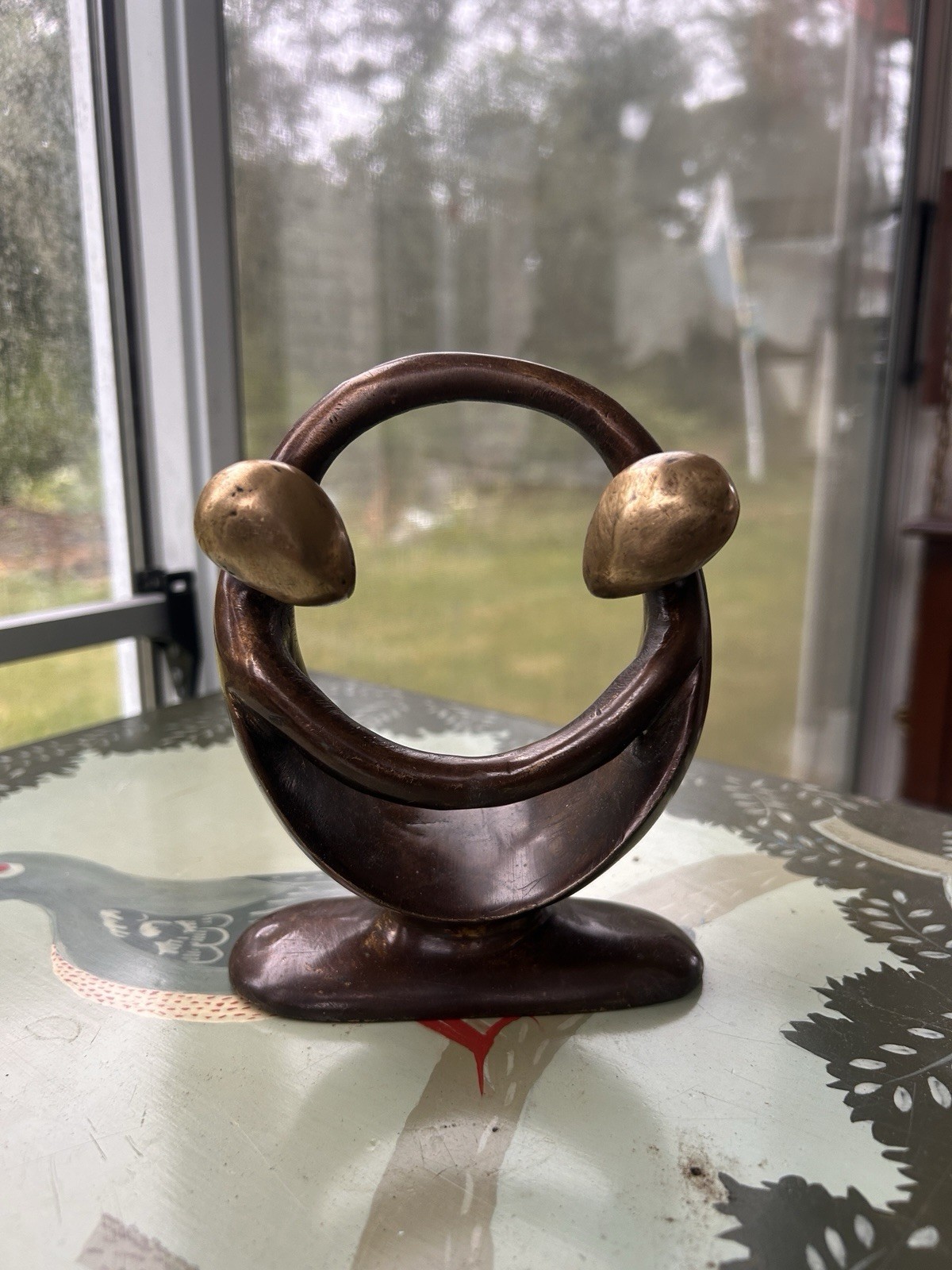 Universal Symbol of Love Solid Brass Vintage Home Deco Hand Made In India