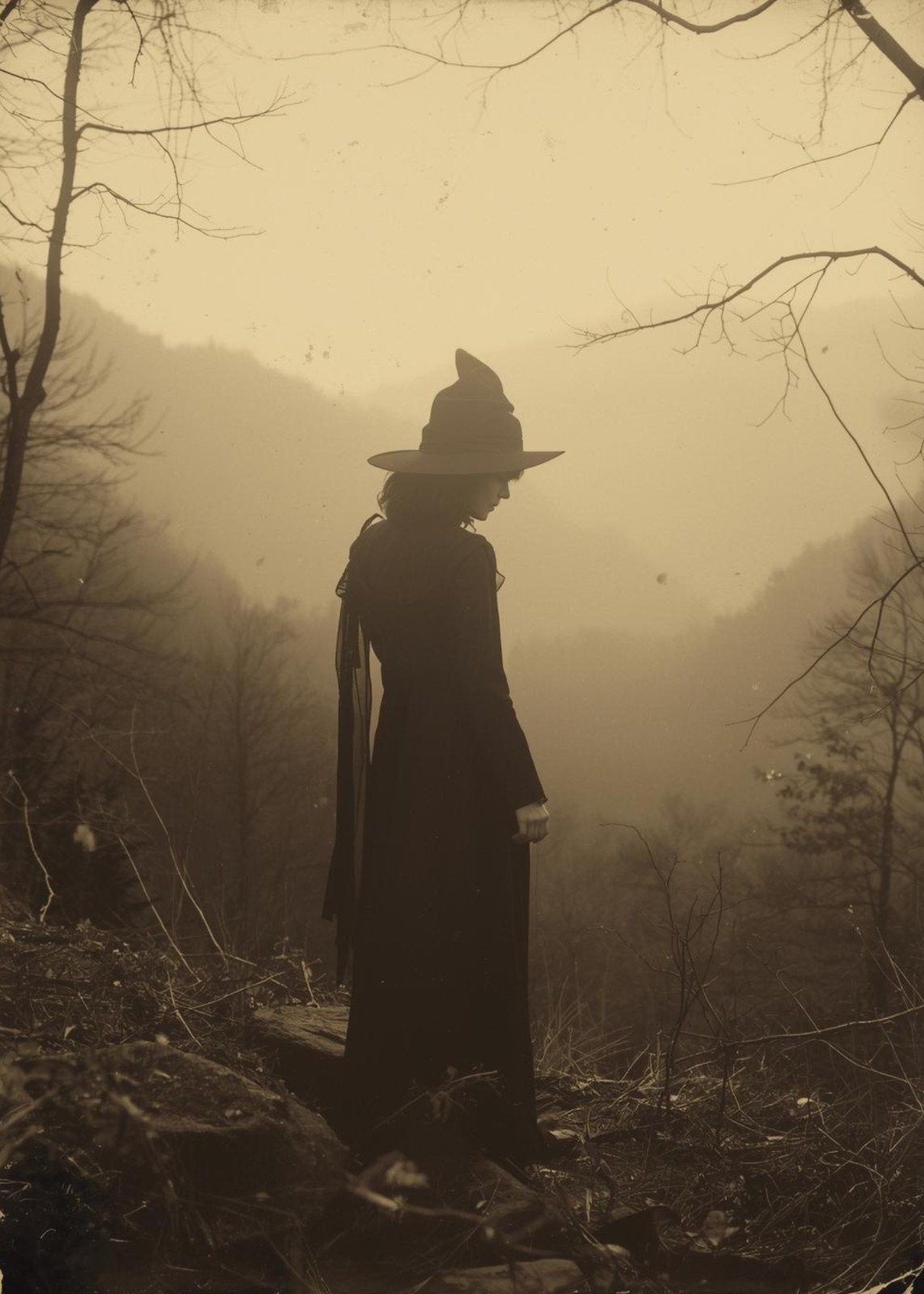 Eerie Witch Mountain Scene 4x6 Photo 