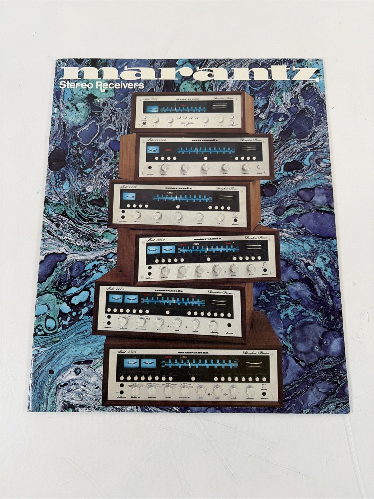 Vintage Marantz Stereo Receivers Promotional Brochure 70\'s 2000 Series