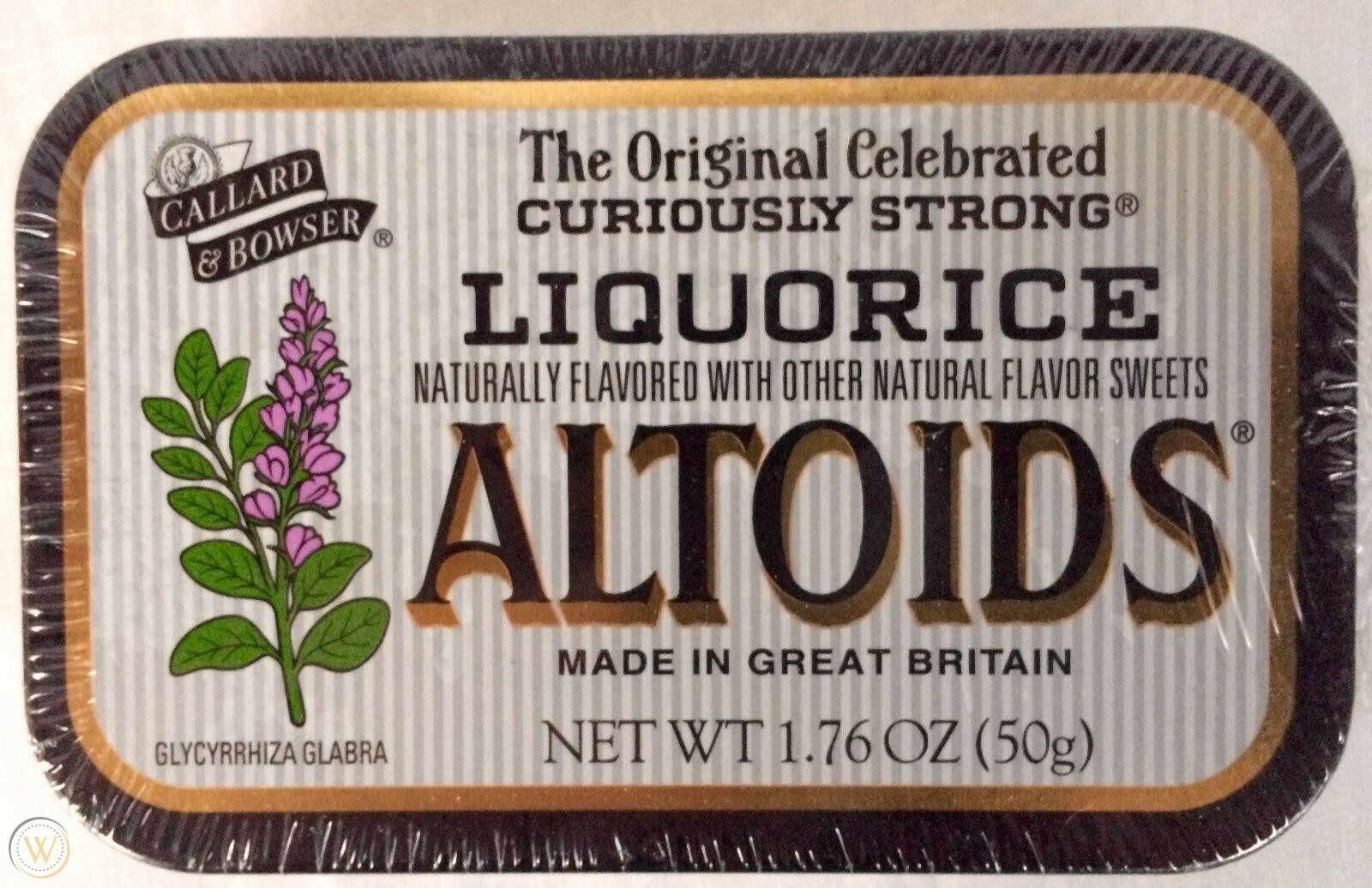Altoids Liquorice Mints ~ 1 Sealed Collector Tin ~ (Very Rare)