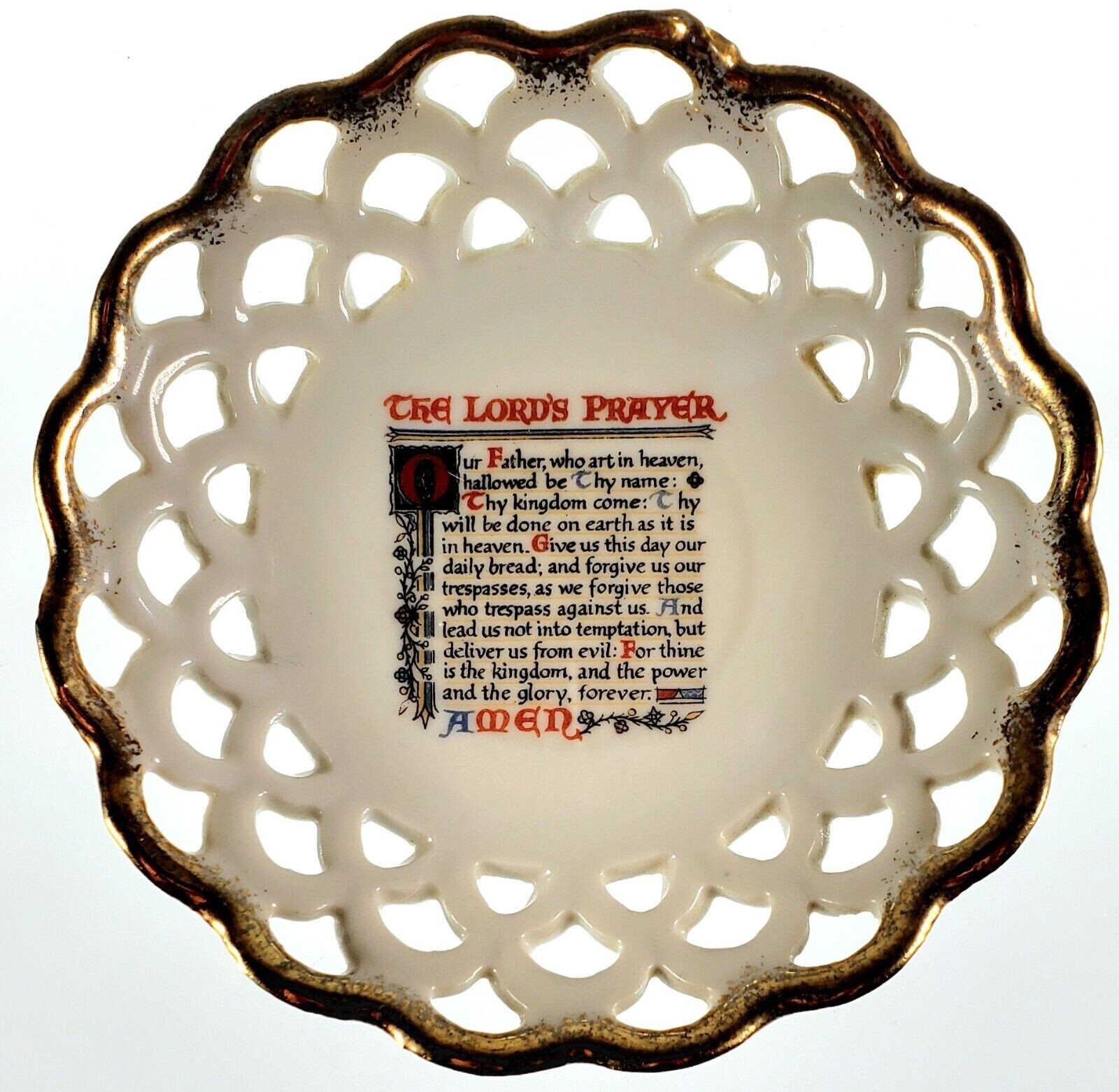 Vintage Variegated Porcelain 5\