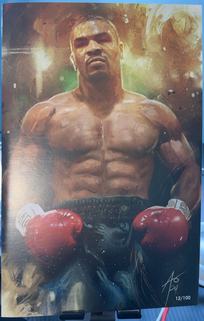 Fame: Mike Tyson #1 Comic Virgin Variant Limited To 100 # 19 Rudy AO Exclusive 