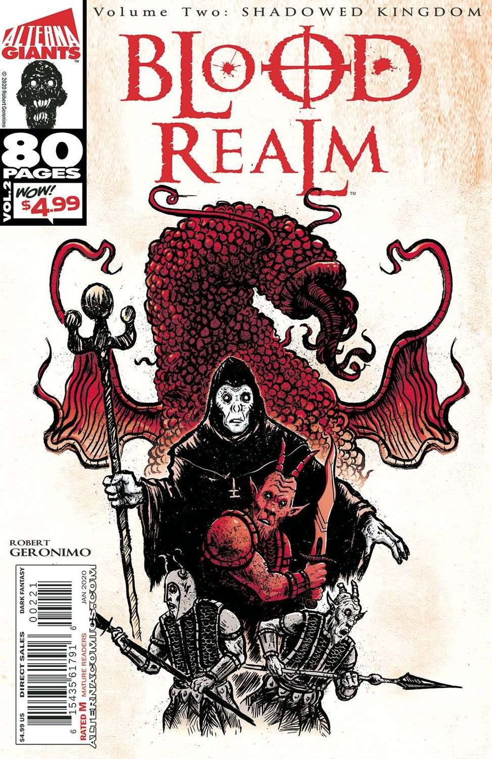 Alterna Giants: Blood Realm #2 VF; Alterna | 80 Pages Shadowed Kingdom - w/Bag+B