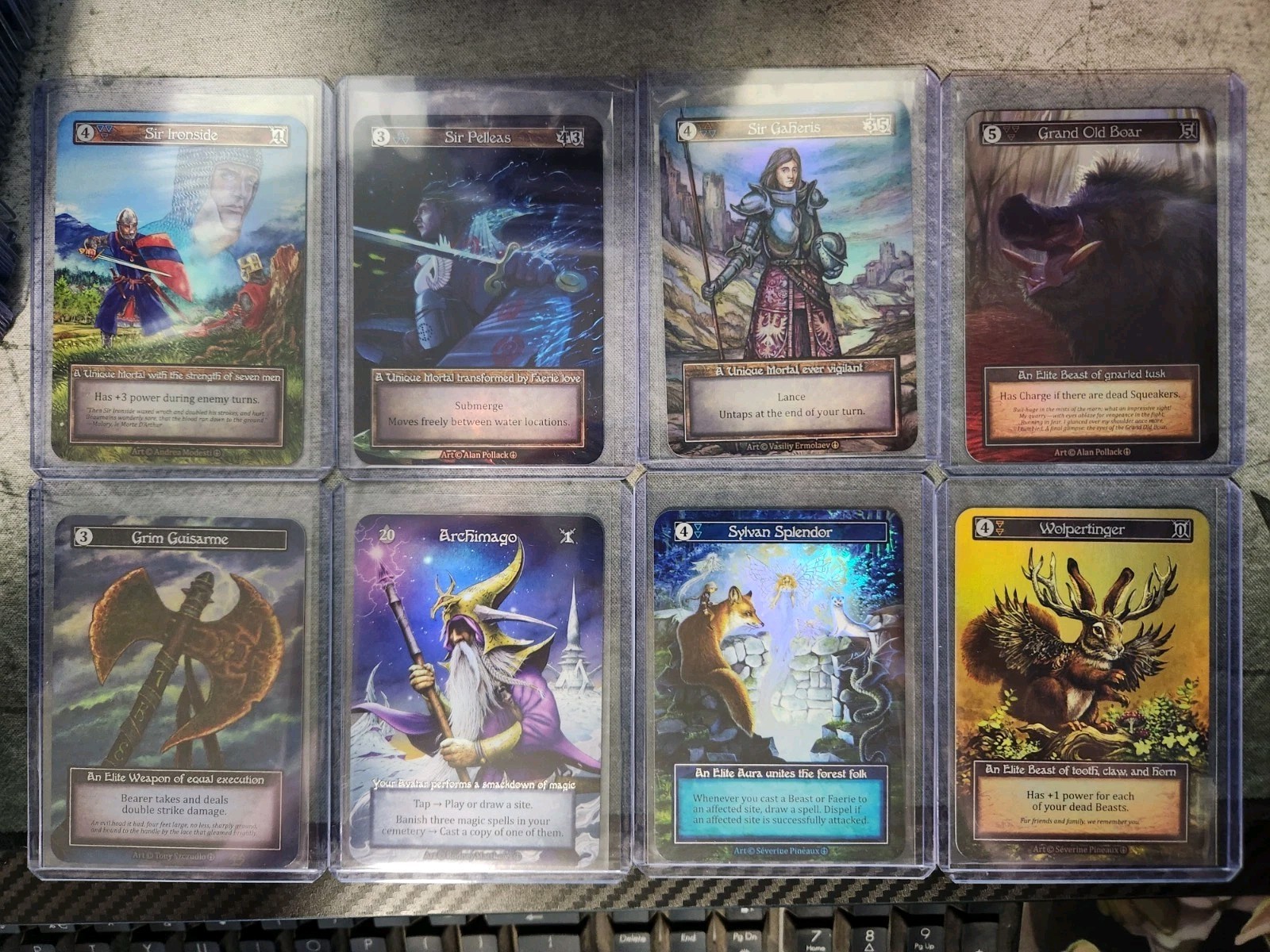 Sorcery Contested Realm AL Foil Lot x8