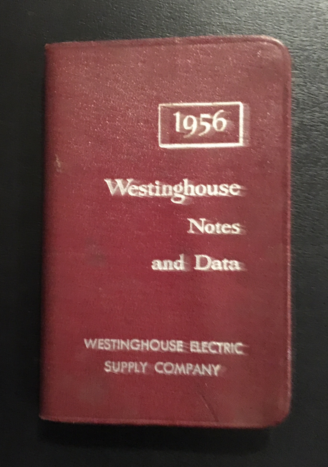 1956 Westinghouse Notes and Data Book.