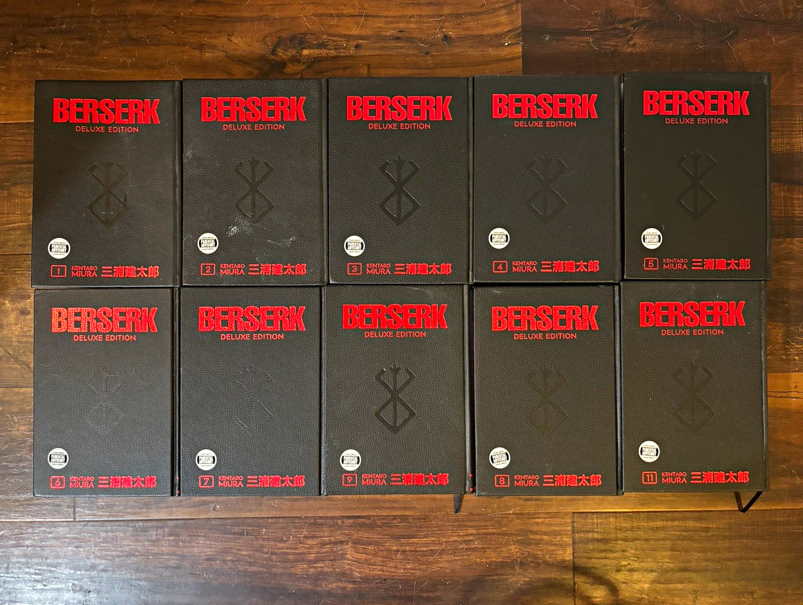 Berserk Deluxe Edition Hardcover Manga Comic Book Lot by Kentaro Miura