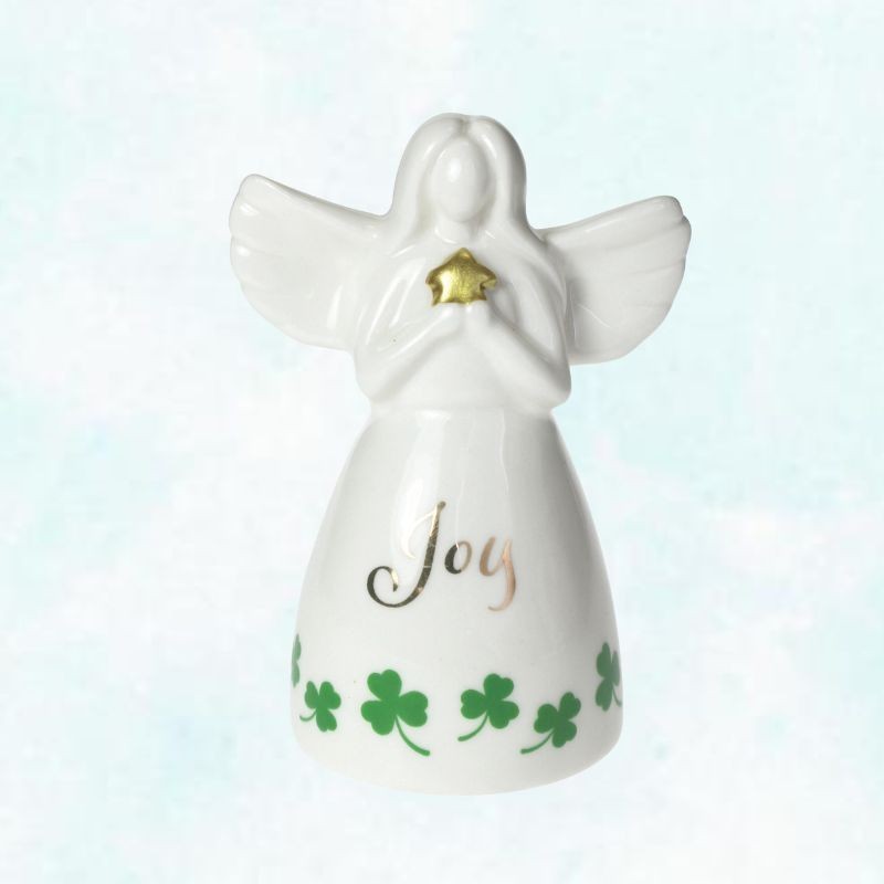 Allied Imports Souvenirs Irish Shamrock Design Guardian Angel - Joy Message